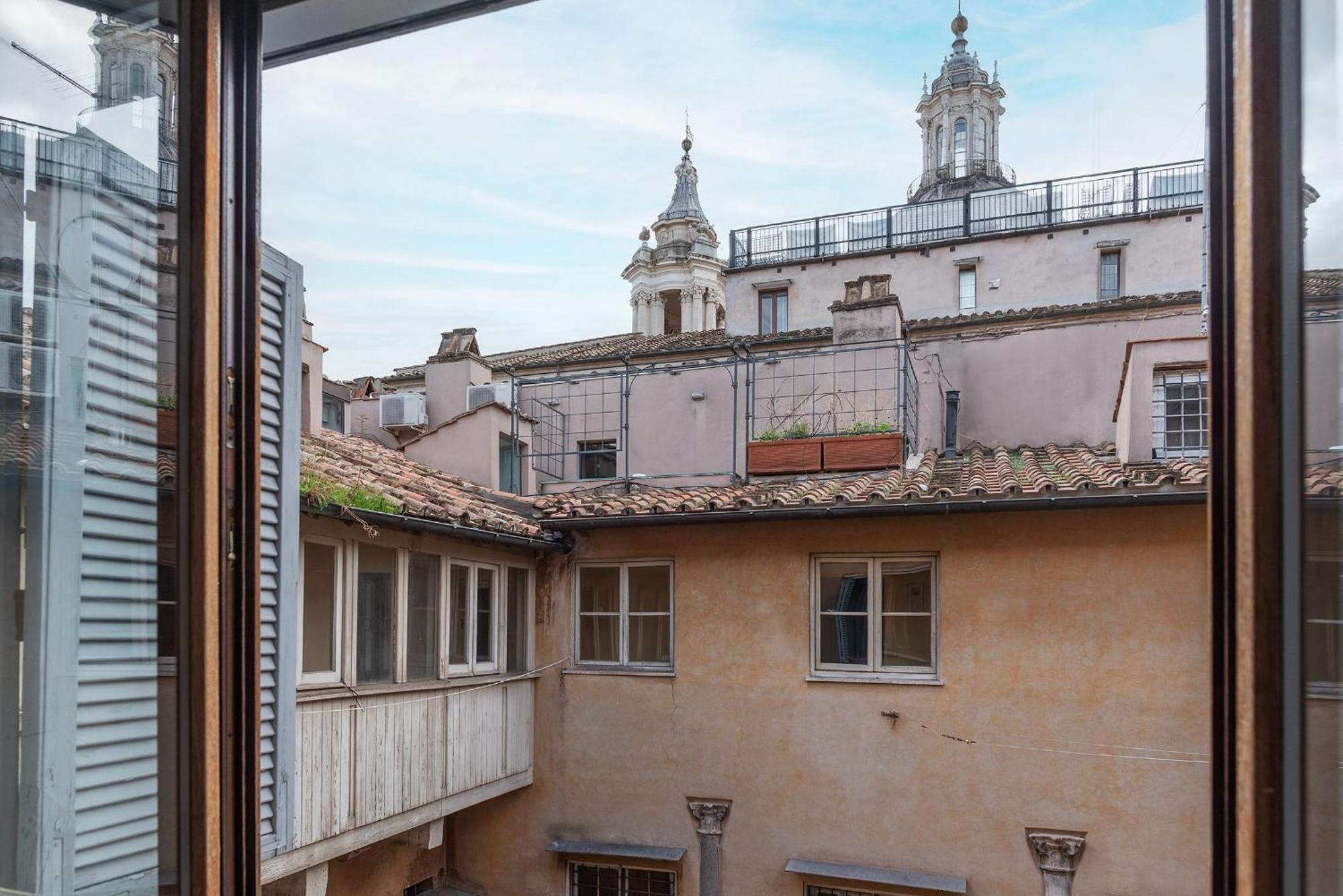 Ferienwohnung Piazza Navona Penthouse Rom Exterior foto